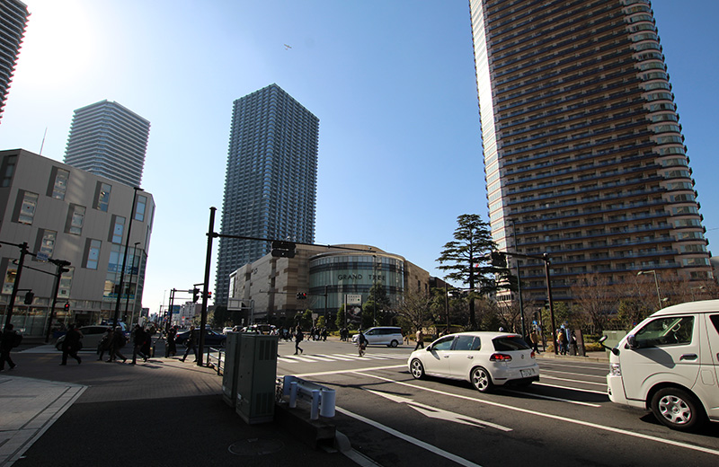 川崎市 武蔵小杉付近 電線共同溝等整備設計